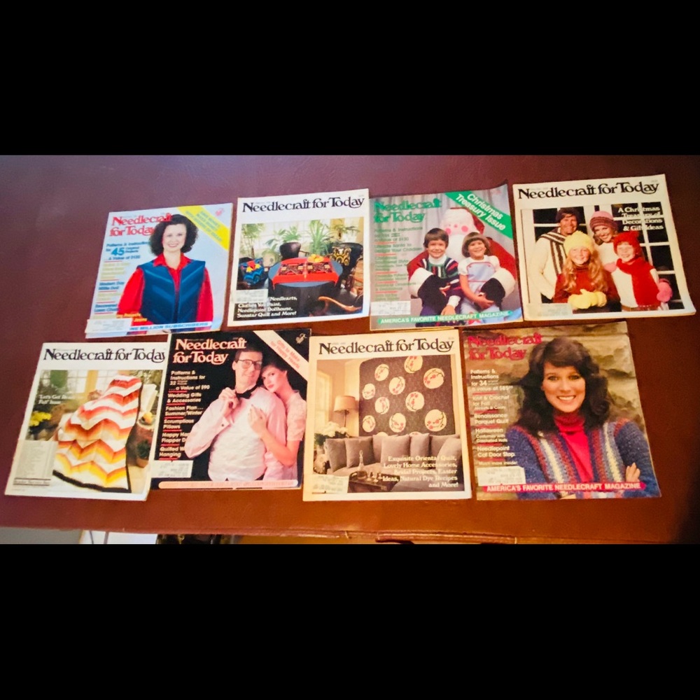1980’s “NEEDLECRAFT FOR TODAY”  Magazines